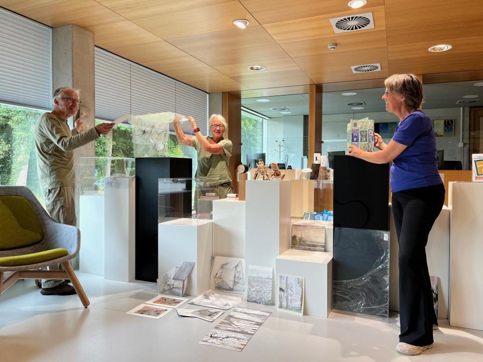 Opbouw TvdB door VTNL Wim Peterse, Jitske Rinsma, Hilde Barendse