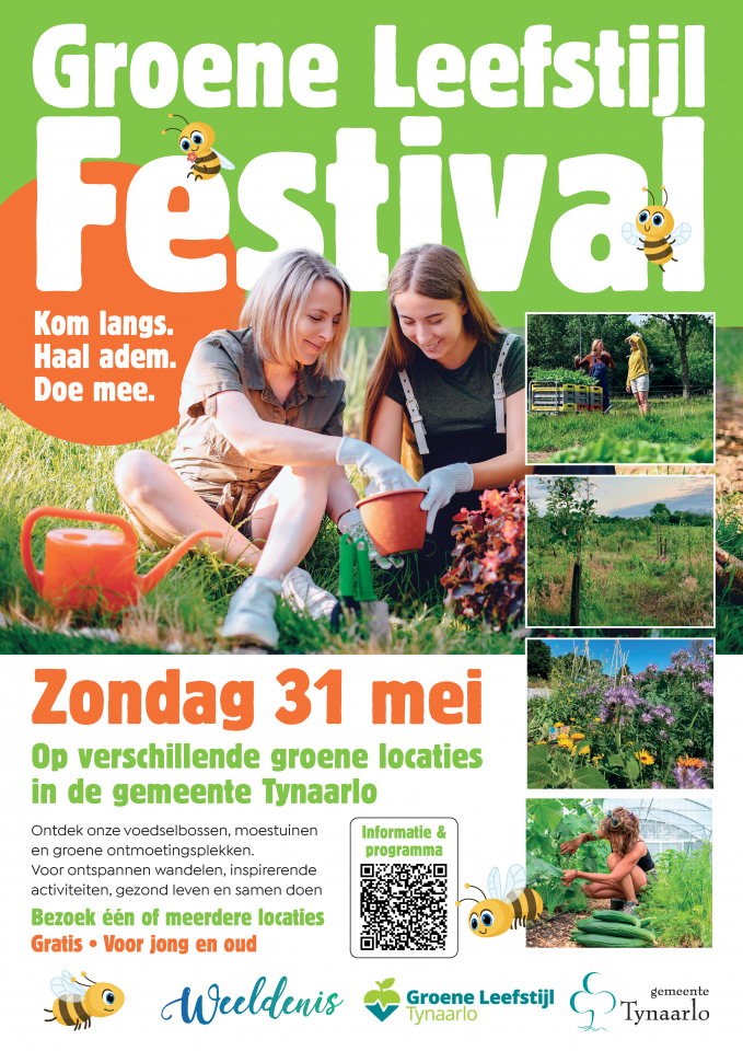 Groene leefstijl festival poster