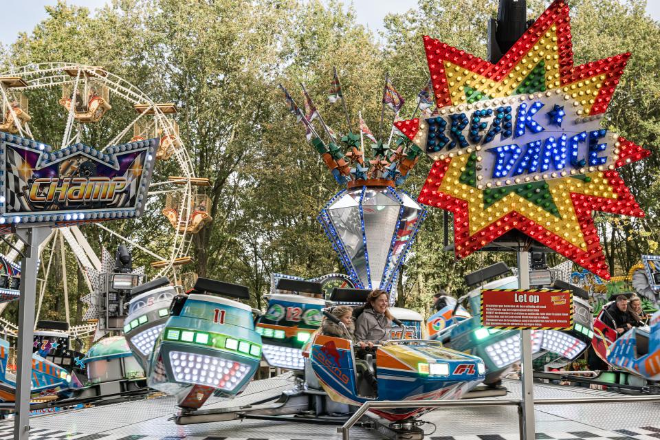Kermisattractie op Zuidlaardermarkt