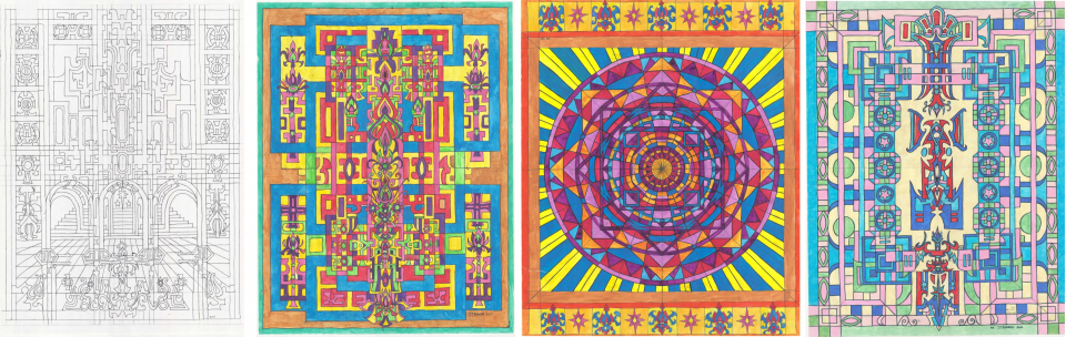 mandalas van Jan Jaap Folkerts