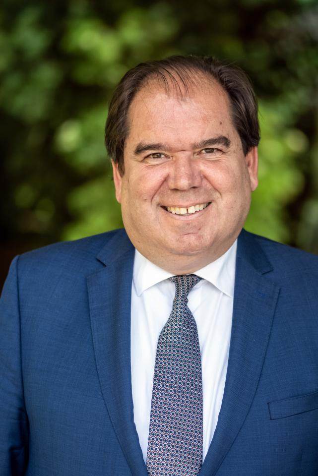 Portretfoto burgemeester Marcel Thijsen
