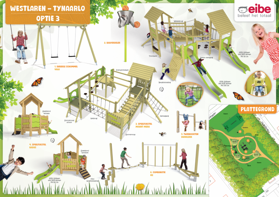 Ontwerp buurtplek Westlaren