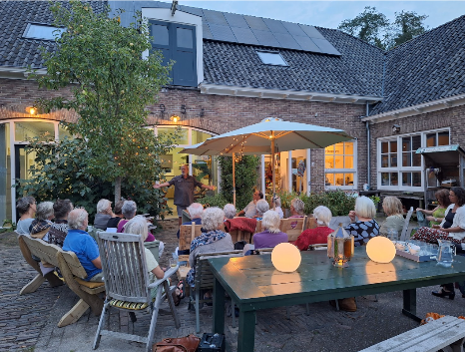 Plaat de Wereld terras