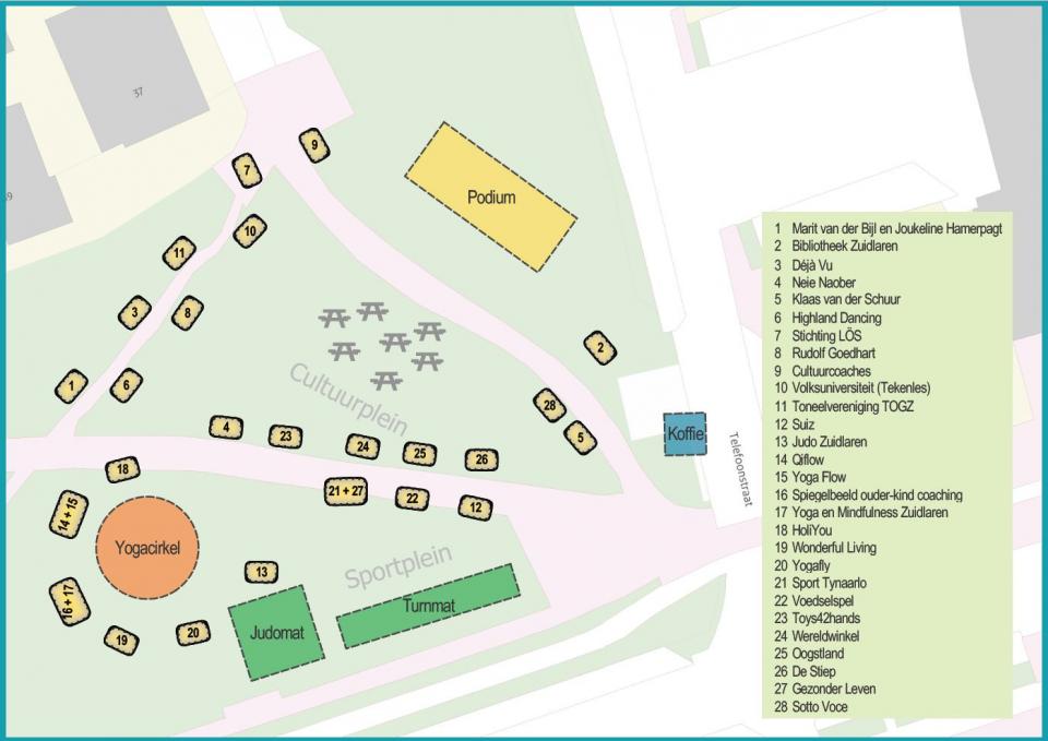 Plattegrond Festival Vitaal
