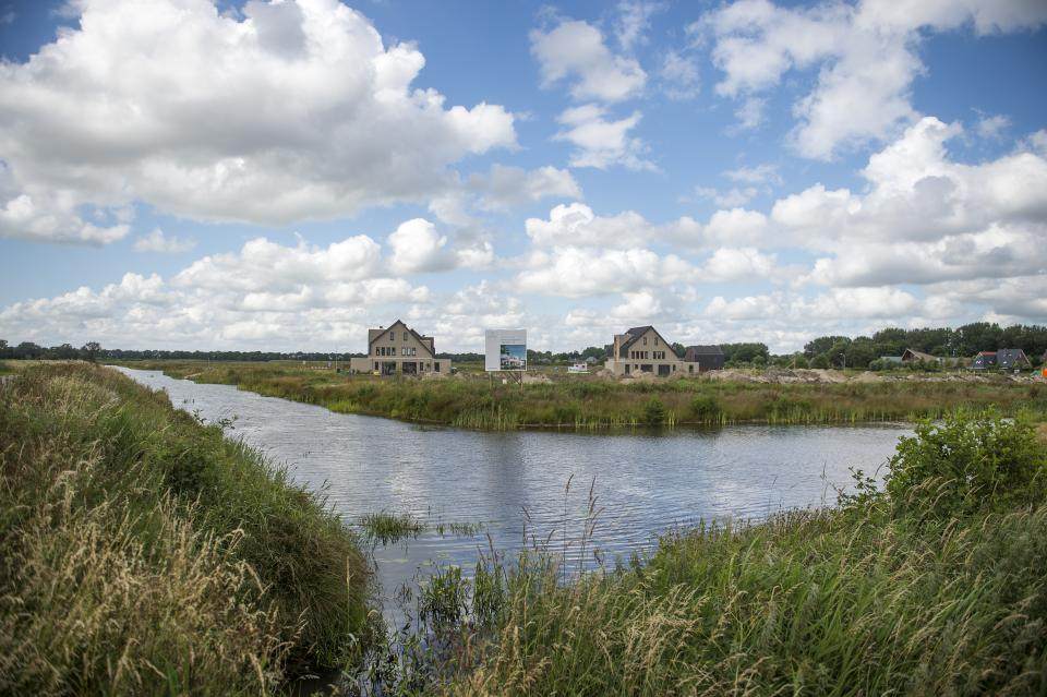 splitsing kanaal bij wijk rietwijk